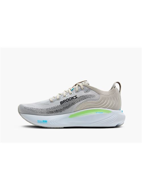 adrenaline gts BROOKS | 1104541D033OYSTER/GREEN GECKO/BLUE